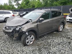 Salvage cars for sale from Copart Waldorf, MD: 2014 Toyota Rav4 XLE