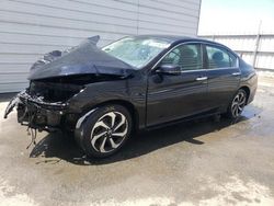 Salvage cars for sale at San Diego, CA auction: 2016 Honda Accord EX