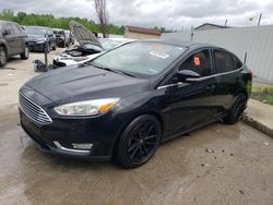 Salvage cars for sale from Copart Louisville, KY: 2015 Ford Focus Titanium