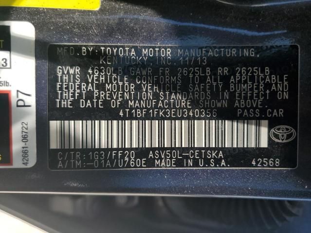 2014 Toyota Camry L