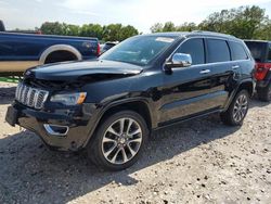 Jeep salvage cars for sale: 2018 Jeep Grand Cherokee Overland