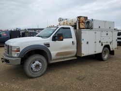 Salvage trucks for sale at Nisku, AB auction: 2008 Ford F550 Super Duty