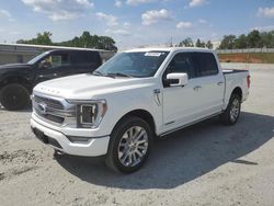 Salvage cars for sale at Spartanburg, SC auction: 2021 Ford F150 Supercrew