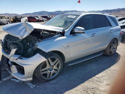 Salvage cars for sale at North Las Vegas, NV auction: 2013 Mercedes-Benz ML 63 AMG