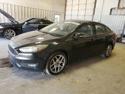 Salvage cars for sale at Abilene, TX auction: 2015 Ford Focus SE