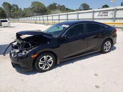 Salvage cars for sale at Fort Pierce, FL auction: 2017 Honda Civic LX