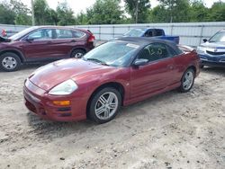 Salvage cars for sale from Copart Midway, FL: 2004 Mitsubishi Eclipse Spyder GT