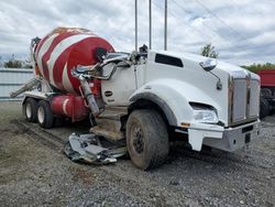 Salvage cars for sale from Copart Leroy, NY: 2022 Kenworth Construction T880