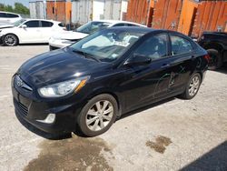 Salvage cars for sale from Copart Bridgeton, MO: 2012 Hyundai Accent GLS