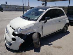 Salvage cars for sale at Anthony, TX auction: 2017 Fiat 500 POP