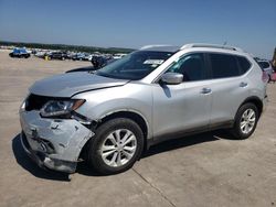 Salvage cars for sale at Grand Prairie, TX auction: 2015 Nissan Rogue S