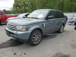 Salvage cars for sale from Copart Glassboro, NJ: 2007 Land Rover Range Rover Sport HSE