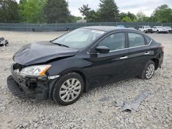 Salvage cars for sale at Madisonville, TN auction: 2013 Nissan Sentra S