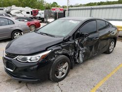 Salvage cars for sale at Kansas City, KS auction: 2018 Chevrolet Cruze LS