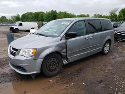 Salvage cars for sale at Chalfont, PA auction: 2014 Dodge Grand Caravan SE