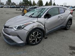 Salvage cars for sale from Copart Rancho Cucamonga, CA: 2018 Toyota C-HR XLE