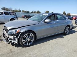 Salvage cars for sale at Martinez, CA auction: 2015 Mercedes-Benz C300