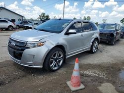 Vehiculos salvage en venta de Copart Pekin, IL: 2013 Ford Edge Sport