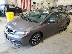 Salvage cars for sale from Copart Mcfarland, WI: 2014 Honda Civic EX