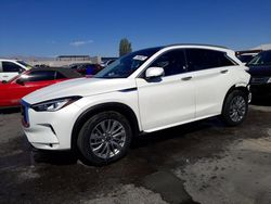 Salvage cars for sale at North Las Vegas, NV auction: 2024 Infiniti QX50 Luxe