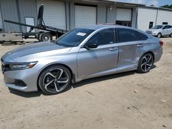 Salvage cars for sale at Grenada, MS auction: 2022 Honda Accord Sport