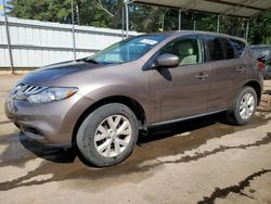 Salvage cars for sale from Copart Austell, GA: 2011 Nissan Murano S