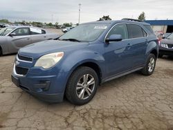 Salvage cars for sale from Copart Woodhaven, MI: 2012 Chevrolet Equinox LT