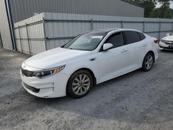Salvage cars for sale at auction: 2016 KIA Optima EX