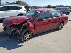 Chevrolet Malibu ls salvage cars for sale: 2007 Chevrolet Malibu LS