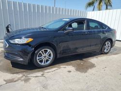 Salvage cars for sale from Copart Riverview, FL: 2017 Ford Fusion SE