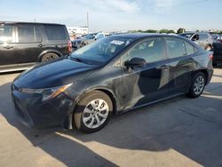 Salvage cars for sale at Grand Prairie, TX auction: 2021 Toyota Corolla LE