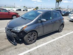 Salvage cars for sale from Copart Van Nuys, CA: 2015 Toyota Yaris