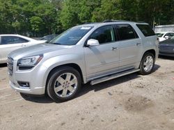 Salvage cars for sale from Copart Austell, GA: 2015 GMC Acadia Denali