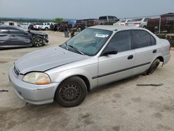 Salvage cars for sale at Grand Prairie, TX auction: 1997 Honda Civic LX