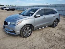 Salvage cars for sale at Houston, TX auction: 2017 Acura MDX Technology