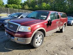Salvage cars for sale at Waldorf, MD auction: 2004 Ford F150