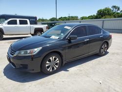 Salvage cars for sale at Wilmer, TX auction: 2013 Honda Accord LX