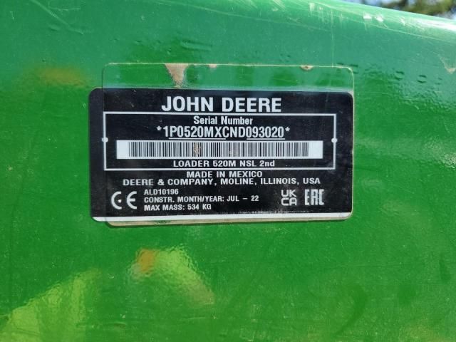 2022 John Deere 520M