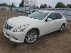 Vehiculos salvage en venta de Copart Ontario Auction, ON: 2011 Infiniti G37