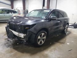 Salvage cars for sale at West Mifflin, PA auction: 2014 Acura MDX