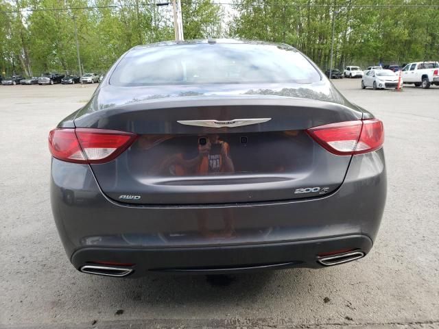 2015 Chrysler 200 S