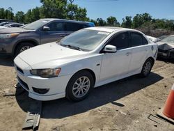 Salvage cars for sale from Copart Baltimore, MD: 2010 Mitsubishi Lancer ES/ES Sport