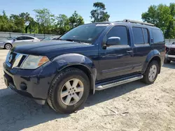 Salvage cars for sale from Copart Hampton, VA: 2008 Nissan Pathfinder S