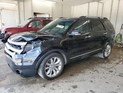 Ford Explorer salvage cars for sale: 2015 Ford Explorer XLT