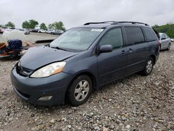 Salvage cars for sale at West Warren, MA auction: 2009 Toyota Sienna XLE