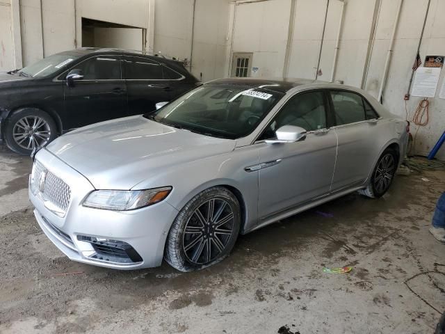 2017 Lincoln Continental Reserve