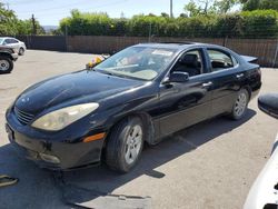 Salvage cars for sale from Copart San Martin, CA: 2004 Lexus ES 330