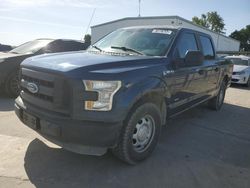 Salvage trucks for sale at Sacramento, CA auction: 2015 Ford F150 Supercrew