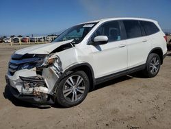 Salvage cars for sale from Copart Bakersfield, CA: 2017 Honda Pilot EXL