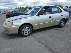 Hyundai Accent Vehiculos salvage en venta: 2002 Hyundai Accent GL